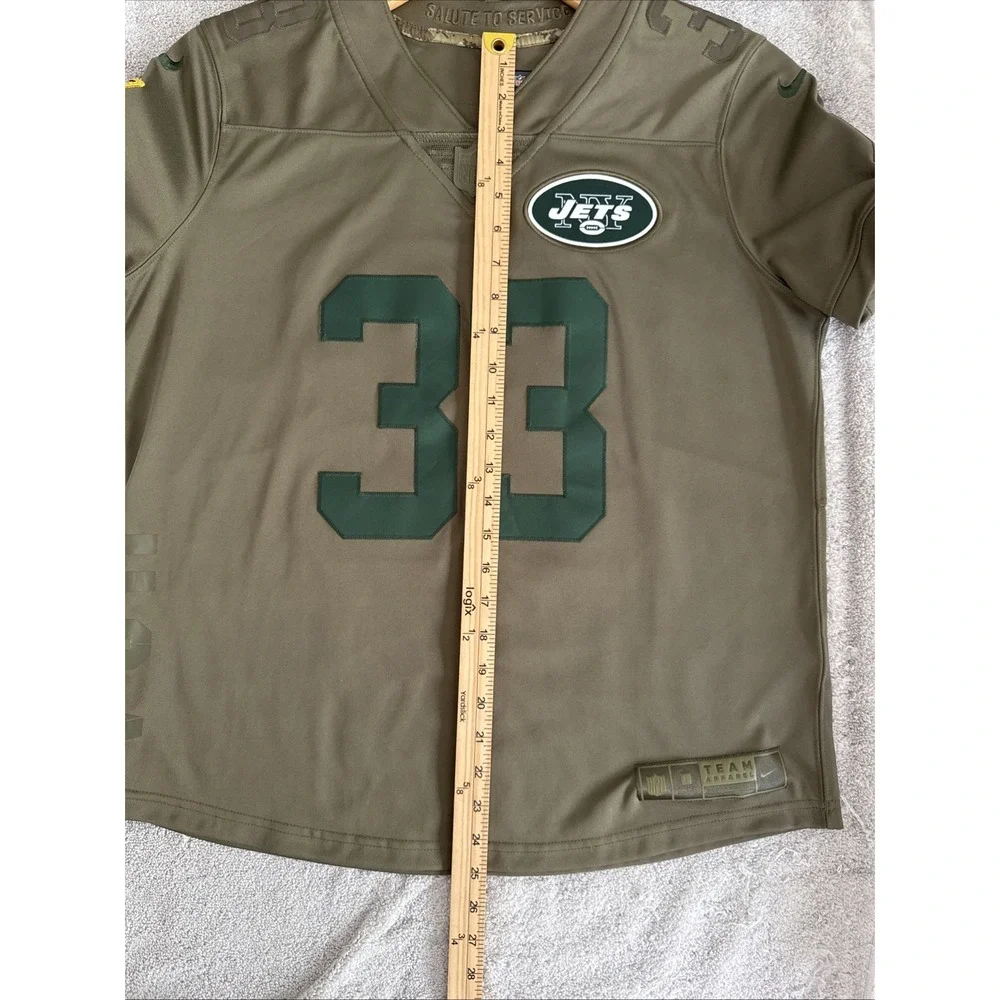 New York Jets Jamal Adams #33 Salute To Service NFL LG Women's Stitched Jersey